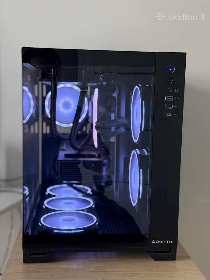 Kompiuteris Ryzen 7 7800x3d, Rtx 5070, 32gb RAM - nuotraukos Nr. 2