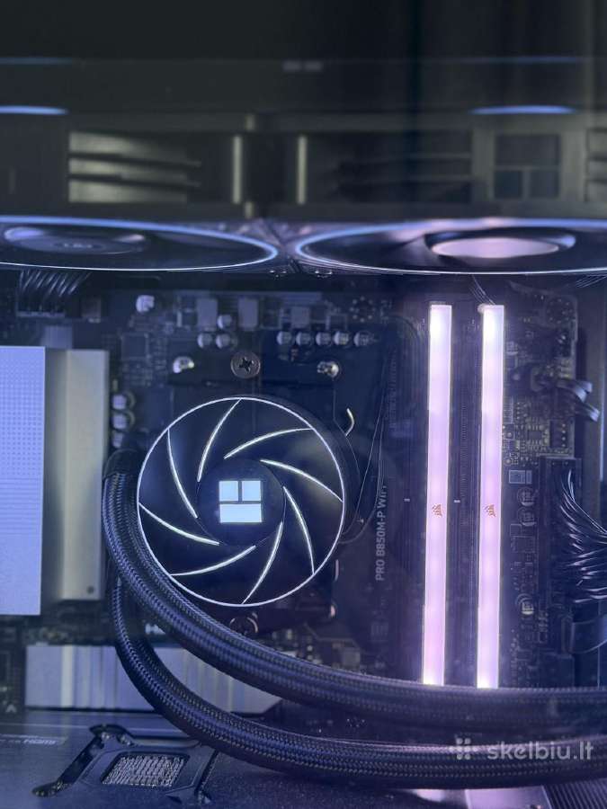 Kompiuteris Ryzen 7 7800x3d, Rtx 5070, 32gb RAM - nuotraukos Nr. 4