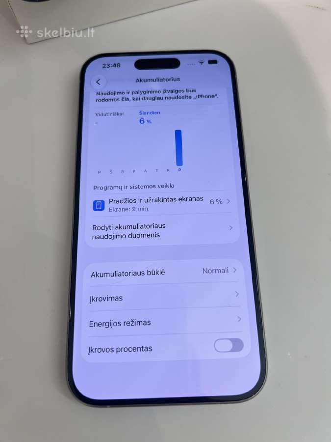 iPhone 15 pro - nuotraukos Nr. 4
