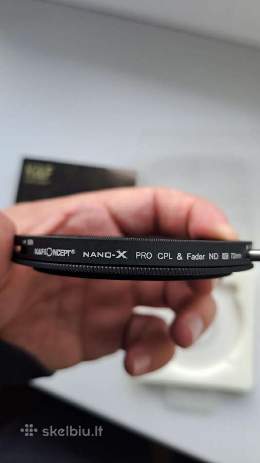 Nd2-nd32&cpl filtras, 72mm - nuotraukos Nr. 3