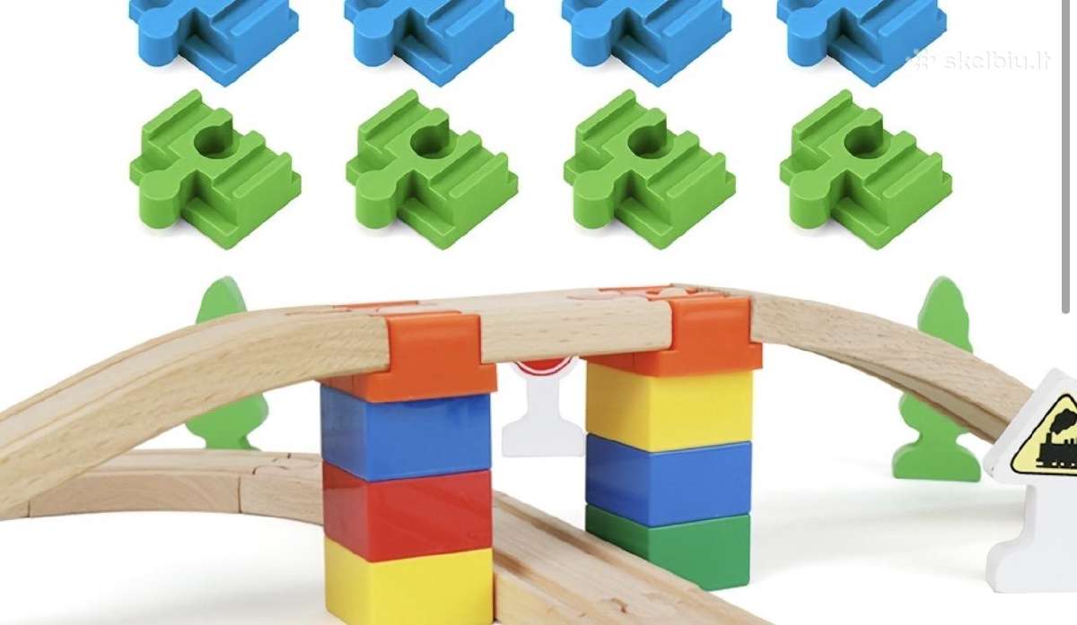 Adapteriai medinio geležinkelio bėgiams - nuotraukos Nr. 3