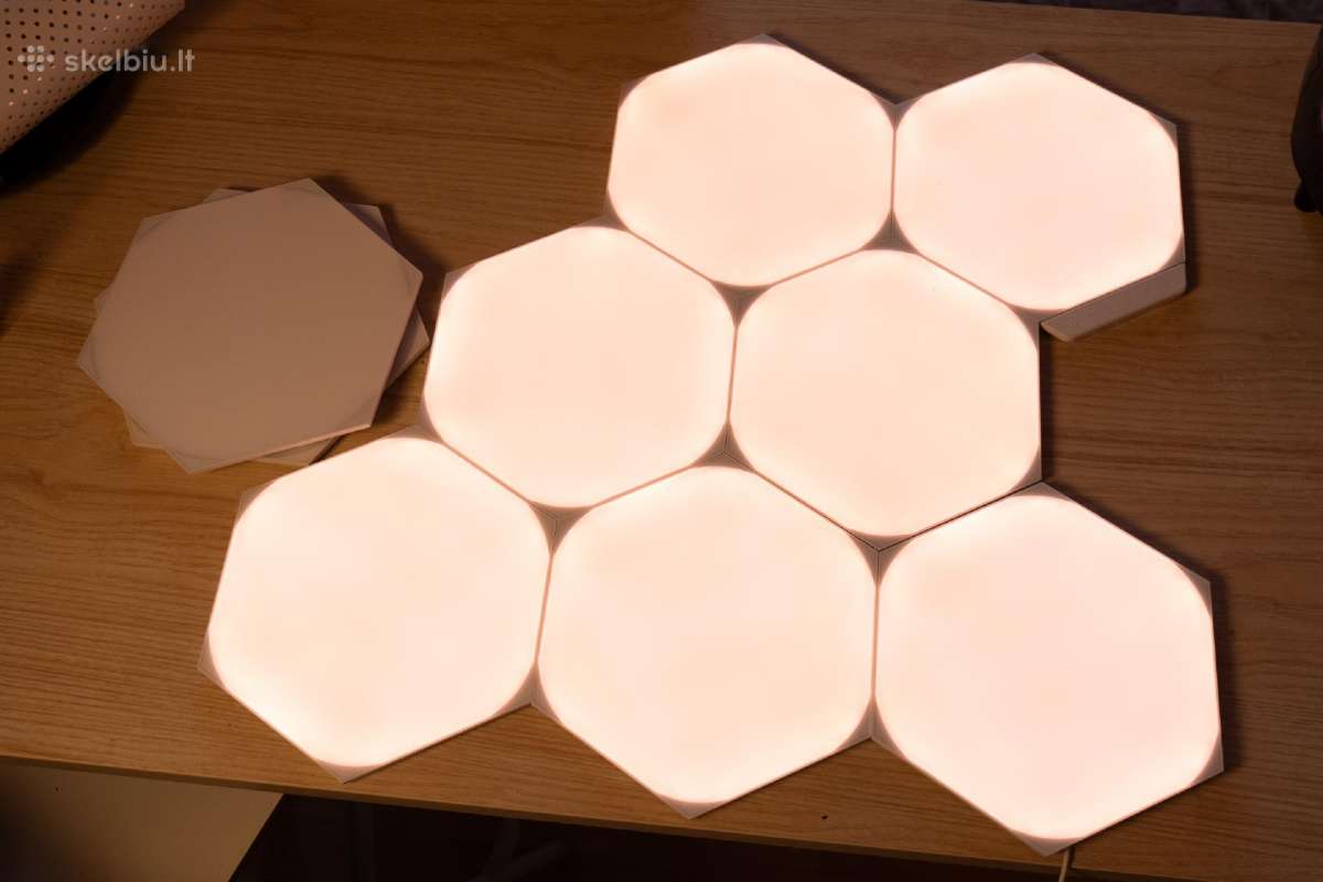 Nanoleaf Shapes Hexagons išmanusis apšvietims - nuotraukos Nr. 4