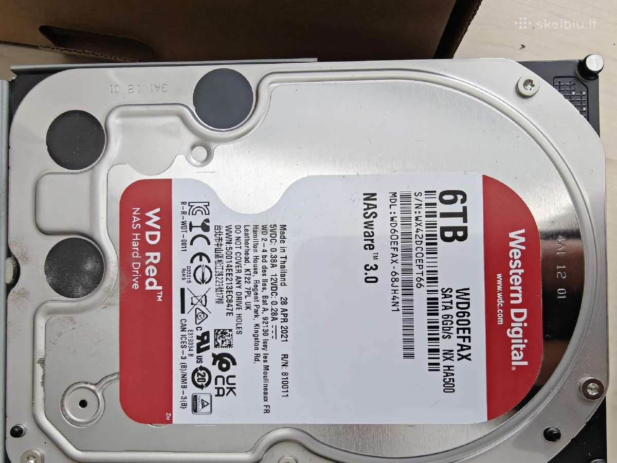 Synology Ds216play 2x6tb Nas - nuotraukos Nr. 4