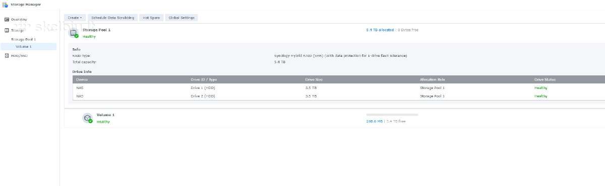 Synology Ds216play 2x6tb Nas - nuotraukos Nr. 5