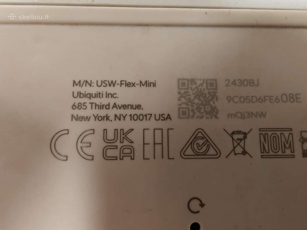 Tinklo komutatorius Ubiquiti Usw-flex-mini - nuotraukos Nr. 3