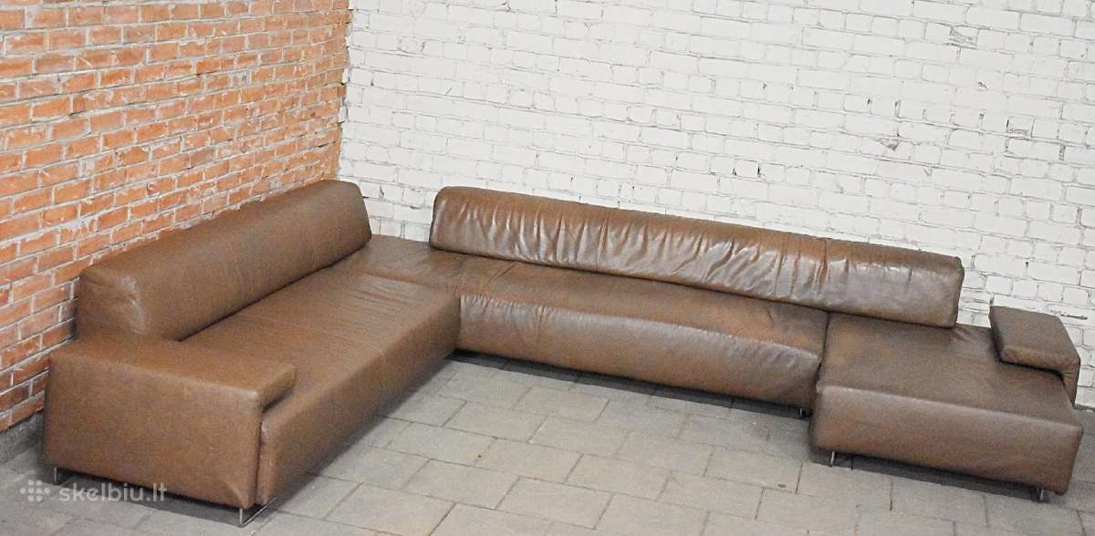 Odinė sofa Moroso Lowland - nuotraukos Nr. 2