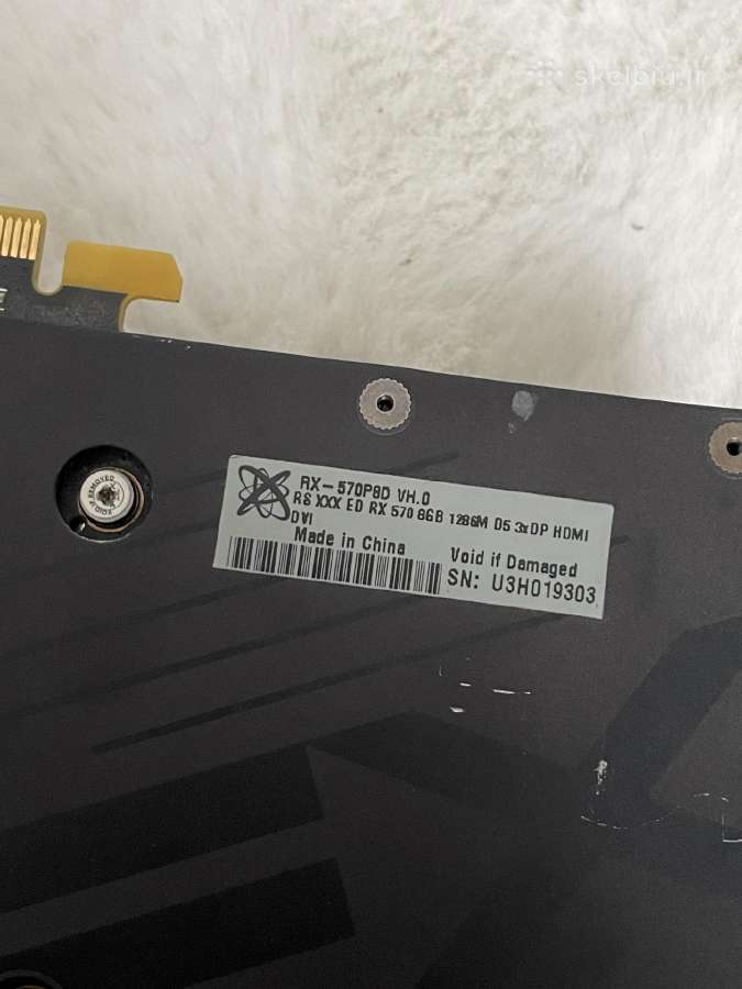 Xfx Amd Radeon Rx 570 RS Xxx Edition 8 GB Gddr5 - nuotraukos Nr. 3