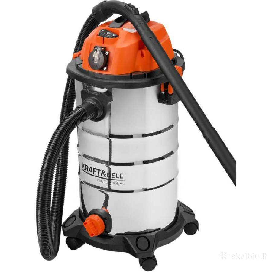 Sauso ir šlapio valymo dulkių siurblys 30 l - nuotraukos Nr. 3