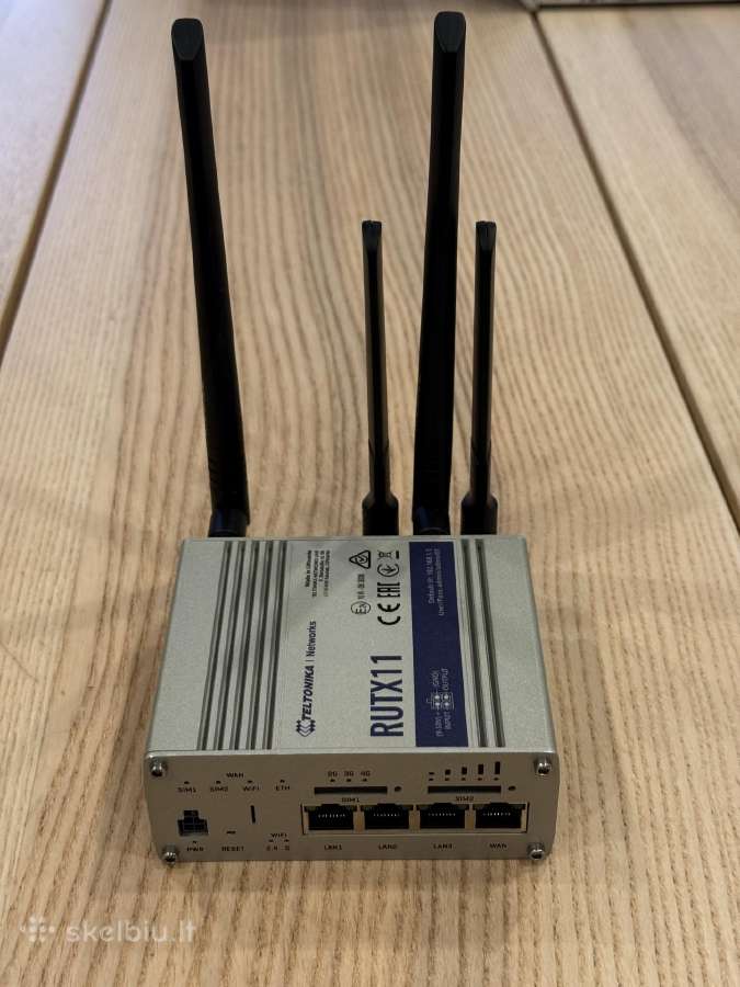 Teltonika Rutx11 4G maršrutizatorius - nuotraukos Nr. 2