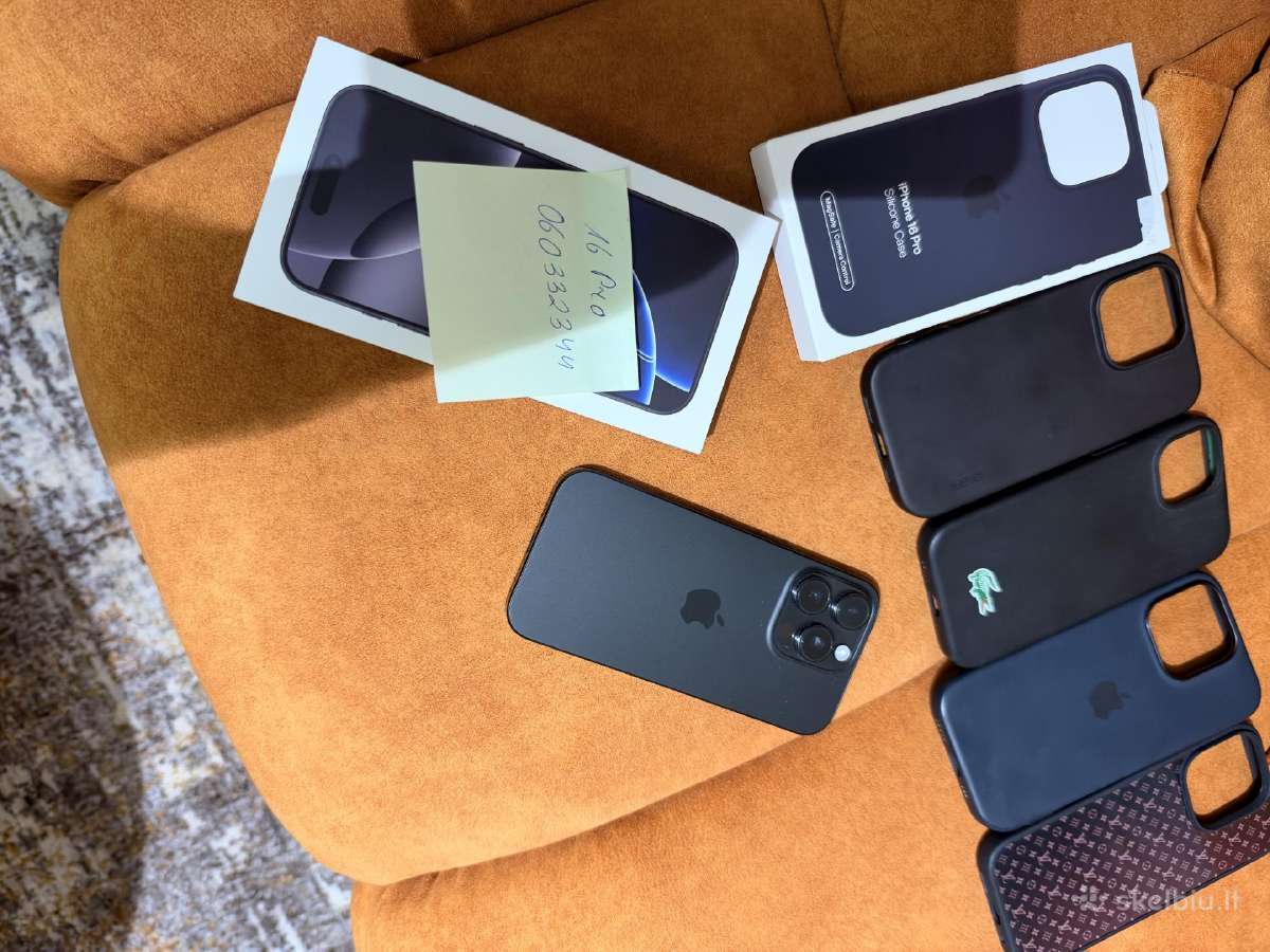 Apple iPhone 16 Pro 128gb - nuotraukos Nr. 7