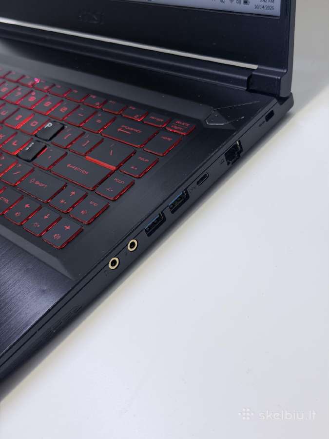 Msi Thin Gf63 Gaming Rtx 4050 - nuotraukos Nr. 6