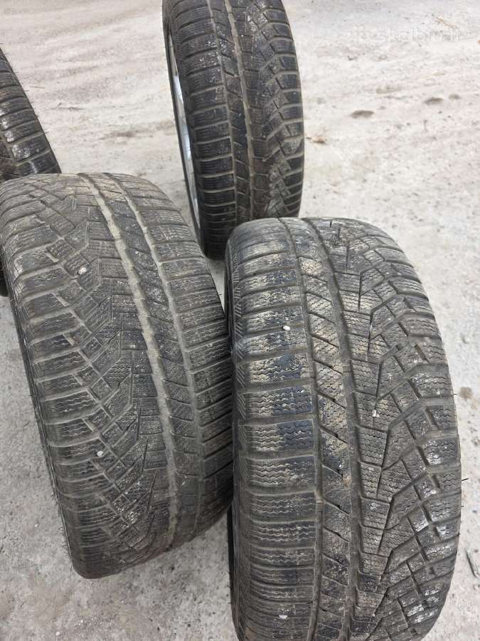 Bmw e60 ratlankiai su žieminėmis padangomis - nuotraukos Nr. 4