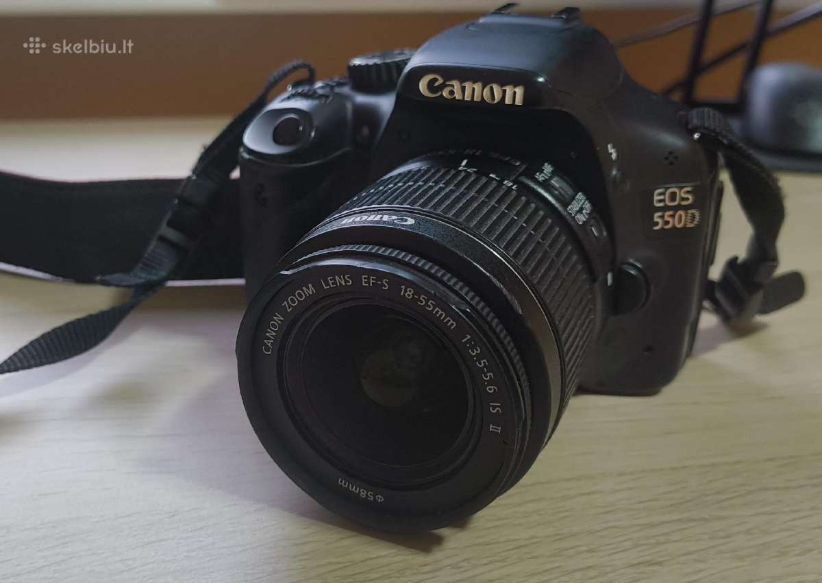 Canon EOS 550d su 2 objektyvais - nuotraukos Nr. 2