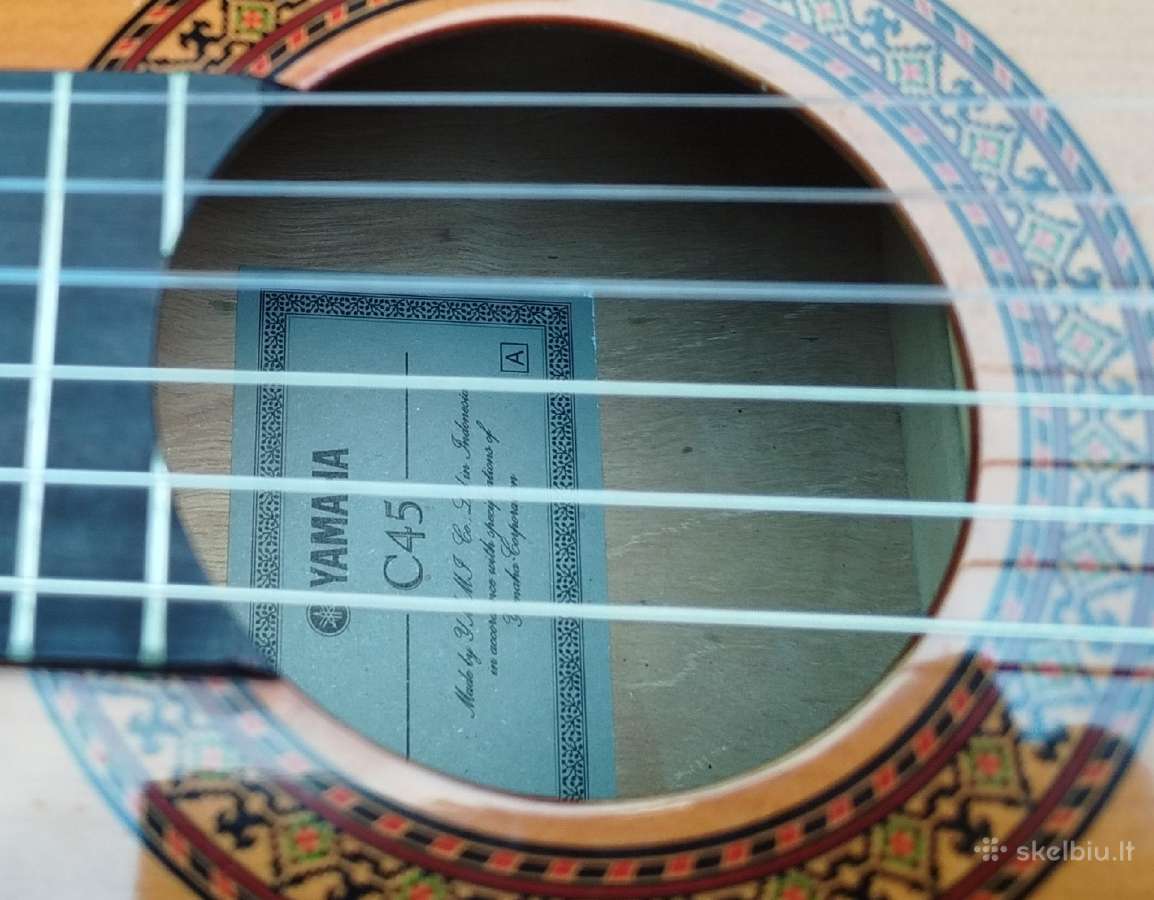 Yamaha klasikine gitara - nuotraukos Nr. 3