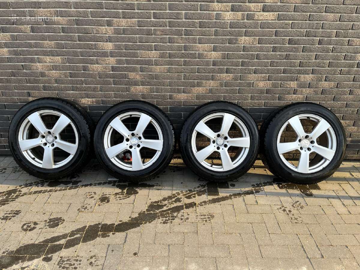 Mercedes GLK r18 ratai su žieminėmis padangomis - nuotraukos Nr. 4