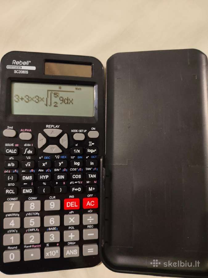 Skaičiuotuvas 20€ tobula būsena, tinka 12kl egzui - nuotraukos Nr. 2