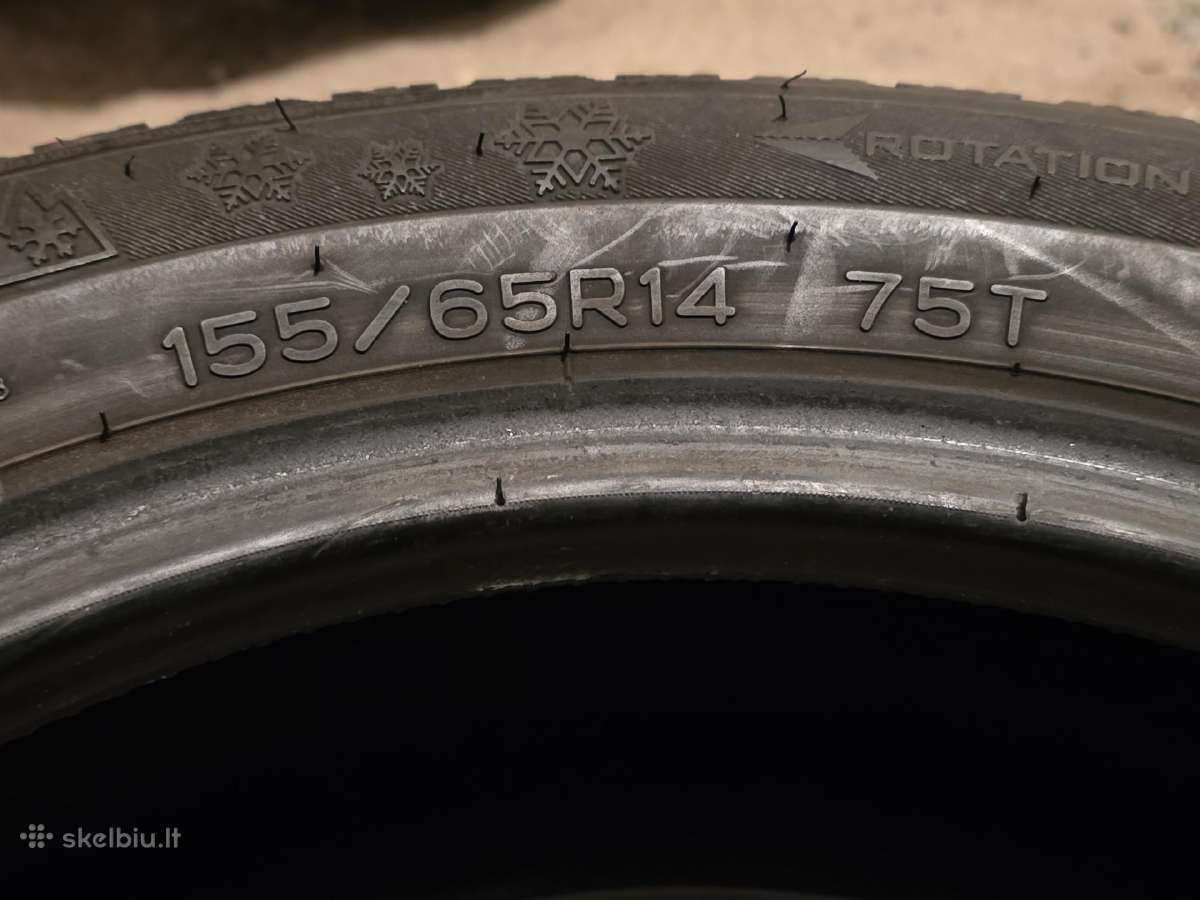 Nankang 155/65 R14 dygliuotos 9 mm - nuotraukos Nr. 7
