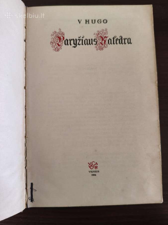 Victor Hugo "Paryžiaus katedra" - nuotraukos Nr. 5