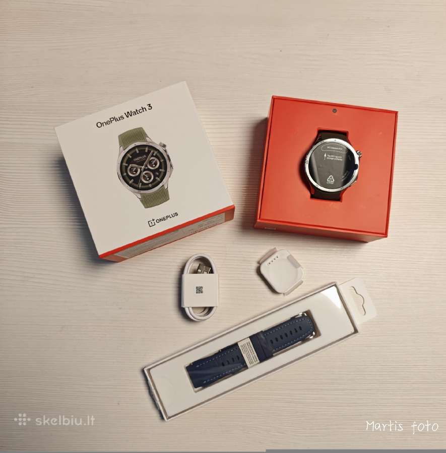 Oneplus watch 3 46mm su Wear OS - nuotraukos Nr. 8