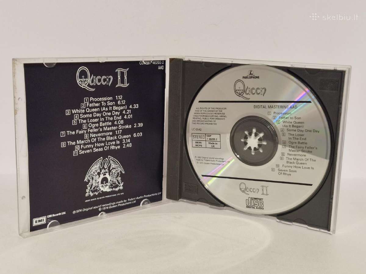 Audio CD Queen – Queen II - nuotraukos Nr. 2