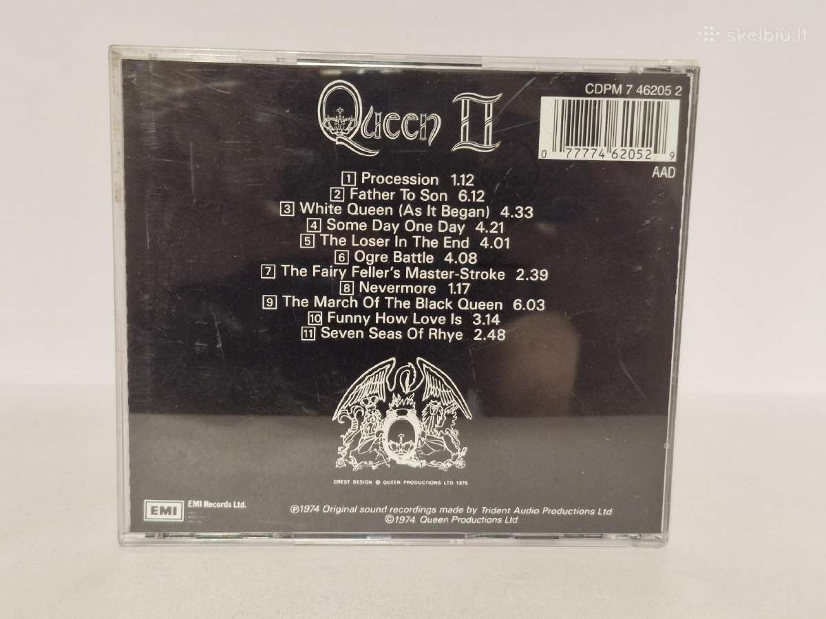 Audio CD Queen – Queen II - nuotraukos Nr. 6