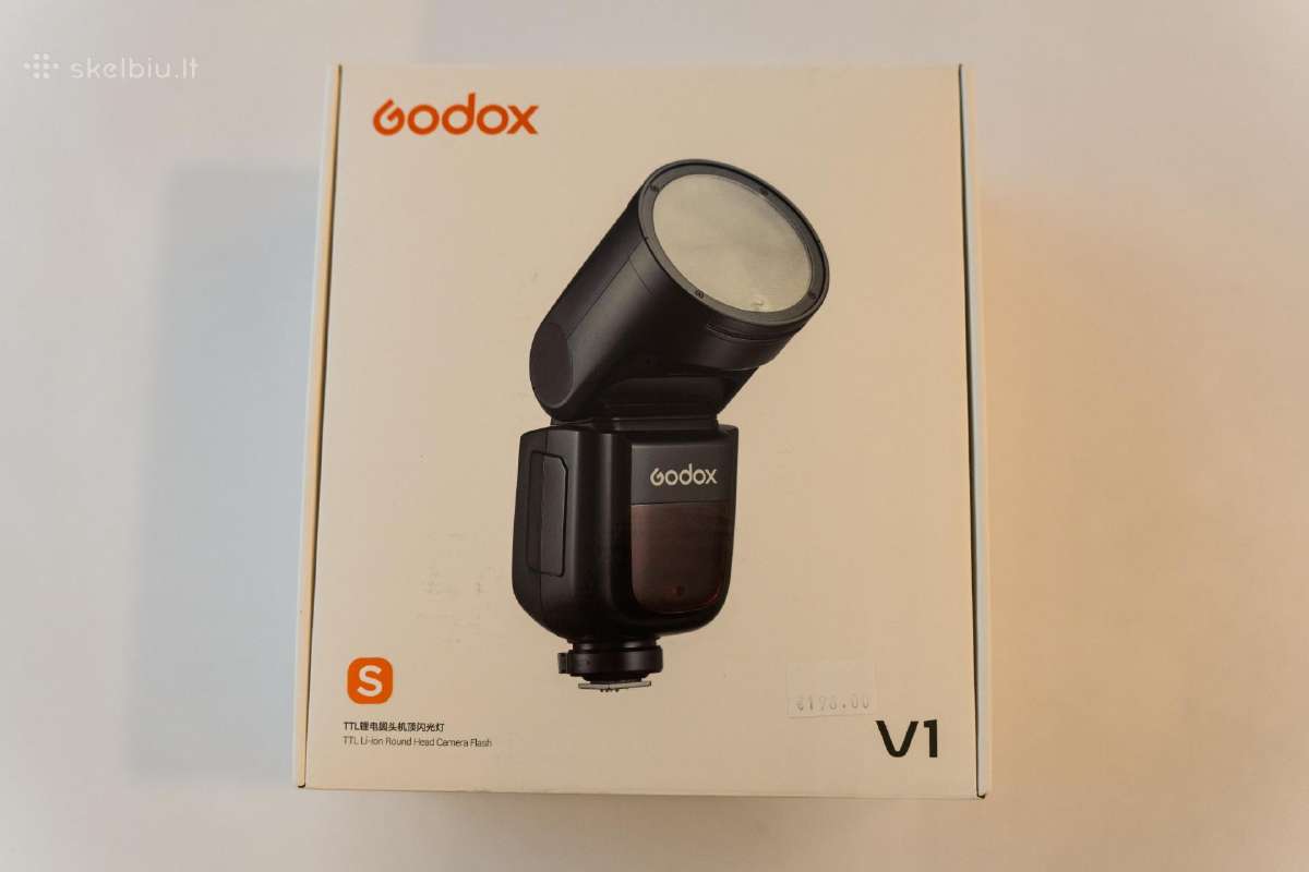 Godox v1s + Ak-r1 priedai - nuotraukos Nr. 2