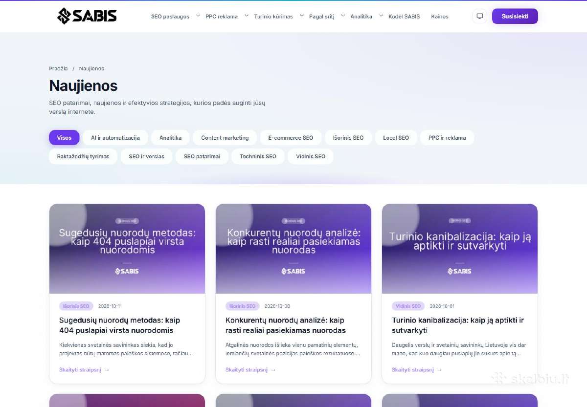 Parduodamas Seo agentūros verslas su įmone (MB) - nuotraukos Nr. 6