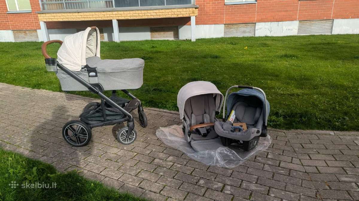 Nuna Mixx Next + Pipa vežimėlio komplektas 3 in 1 - nuotraukos Nr. 6