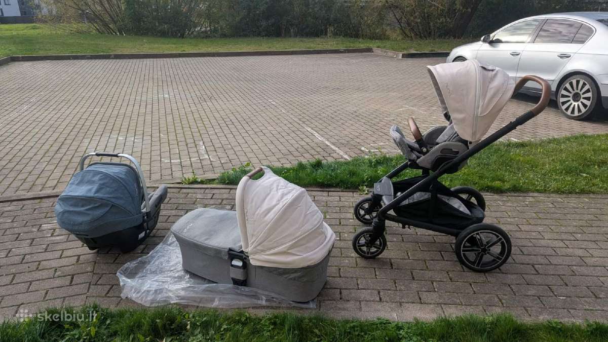 Nuna Mixx Next + Pipa vežimėlio komplektas 3 in 1 - nuotraukos Nr. 4