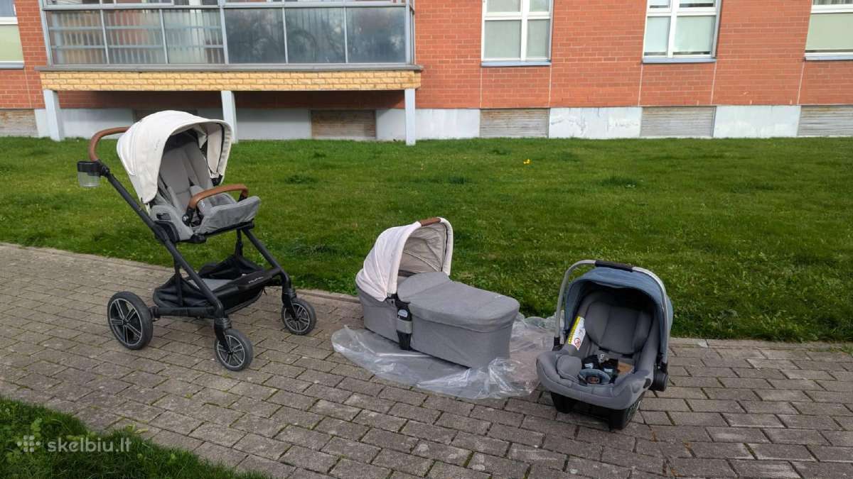 Nuna Mixx Next + Pipa vežimėlio komplektas 3 in 1 - nuotraukos Nr. 2