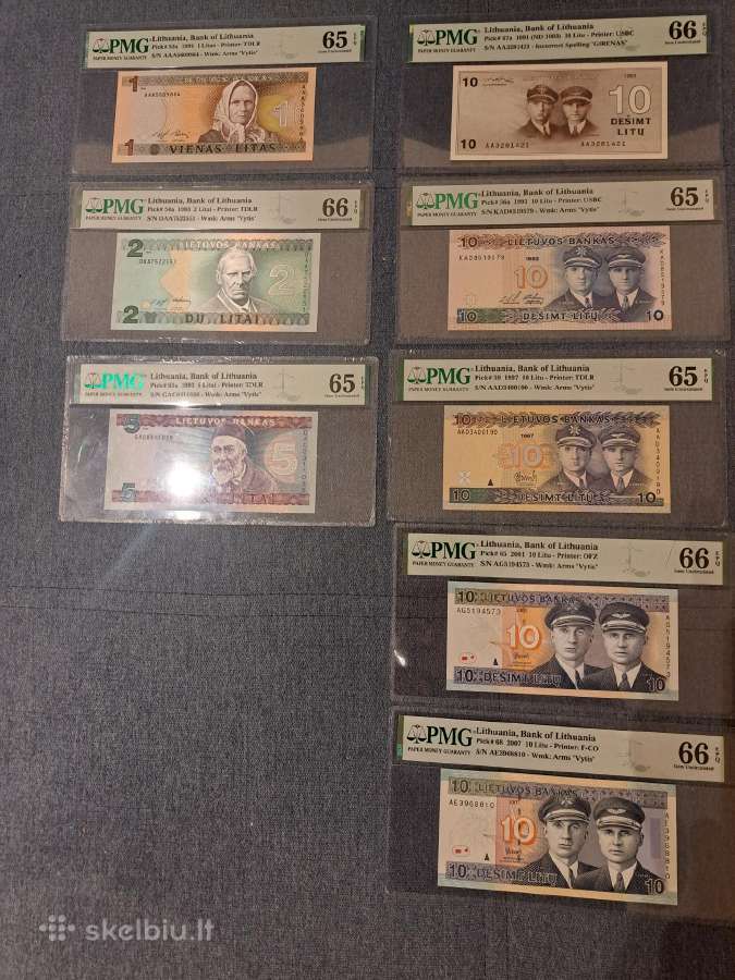 Lietuviski Banknotai - nuotraukos Nr. 2