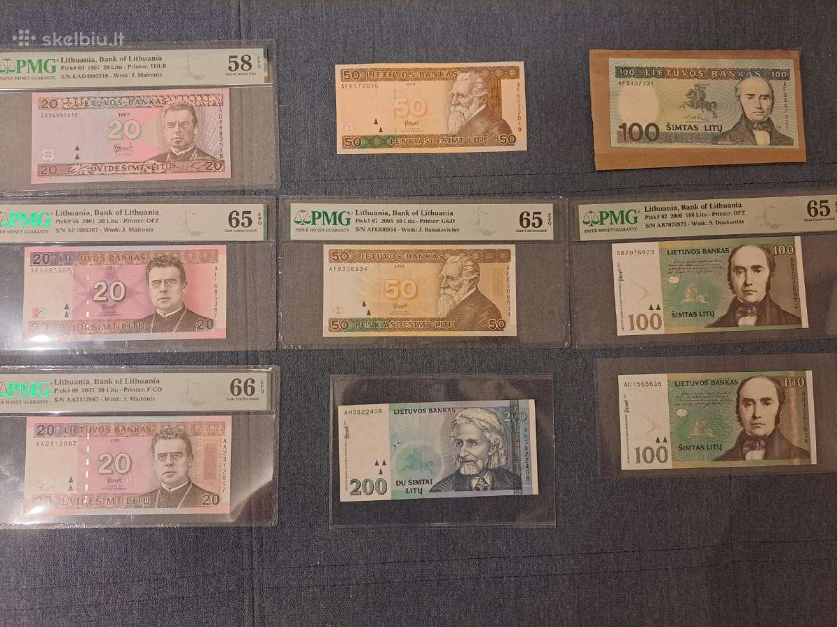 Lietuviski Banknotai - nuotraukos Nr. 3