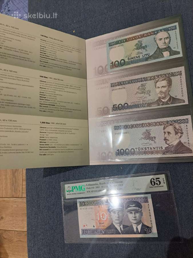 Lietuviski Banknotai - nuotraukos Nr. 4
