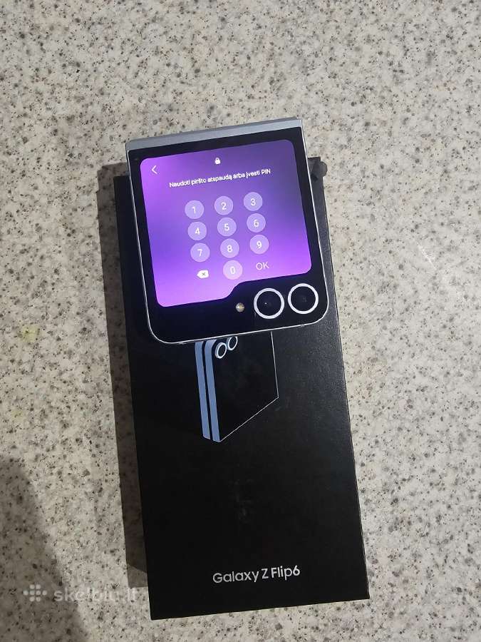 Parduodu Samsung galaxy Z flip 6 512gb - nuotraukos Nr. 2