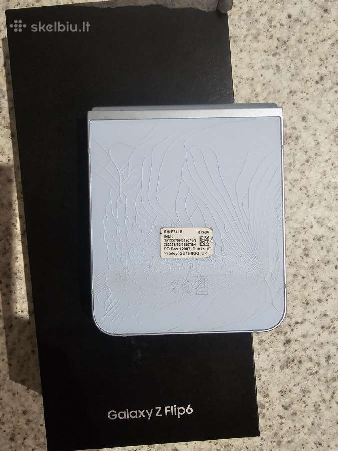 Parduodu Samsung galaxy Z flip 6 512gb - nuotraukos Nr. 3