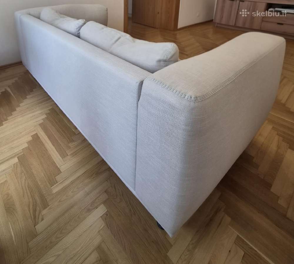 Jauki, minkšta ir patogi dvivietė sofa - nuotraukos Nr. 3