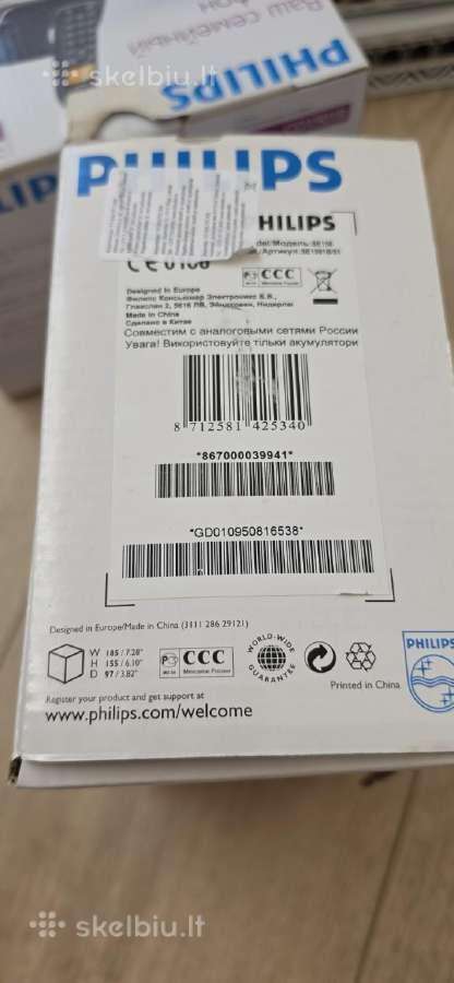 Philips Se1501b/51 Dect telefonas - nuotraukos Nr. 2