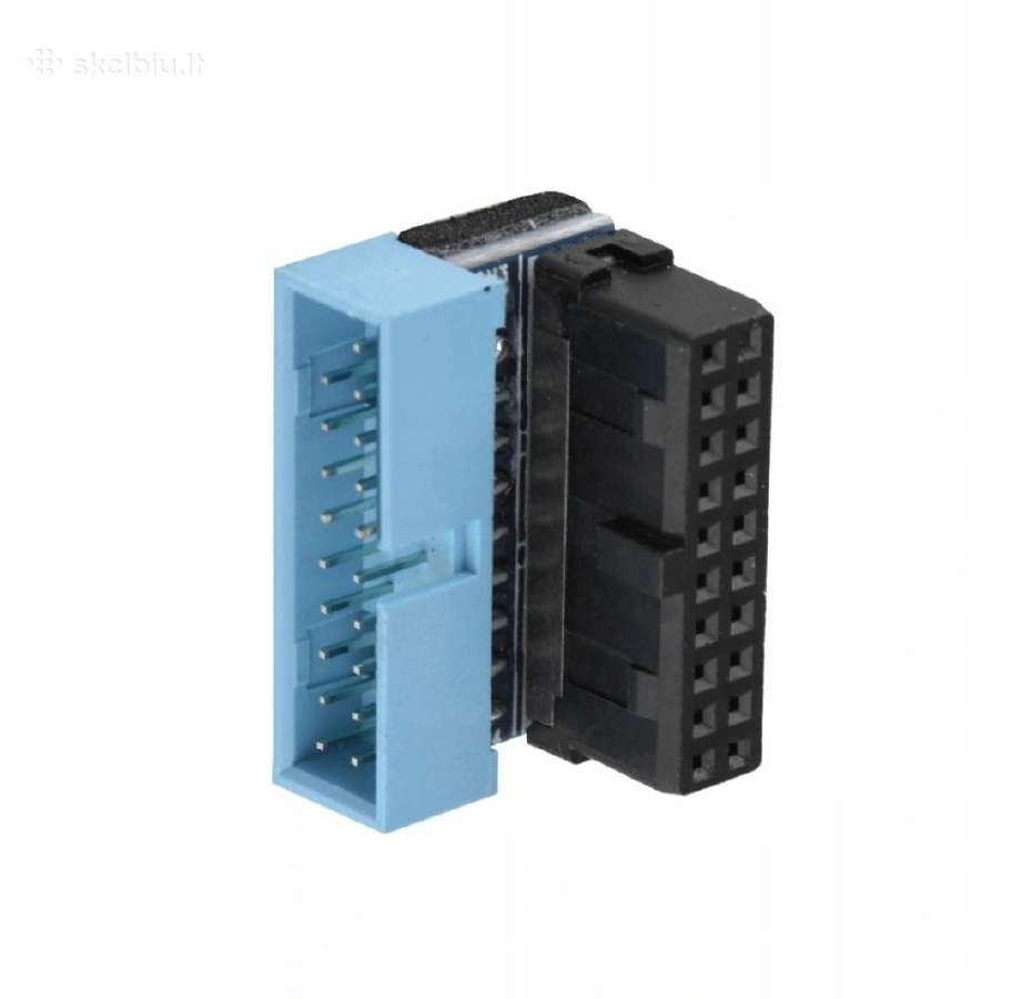 Usb3 motininės plokštės kampinis adapteris - nuotraukos Nr. 2
