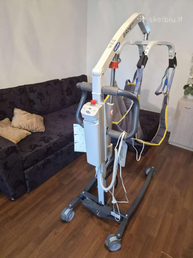 Naujas mobilus elektrinis keltuvas Invacare Birdie - nuotraukos Nr. 2