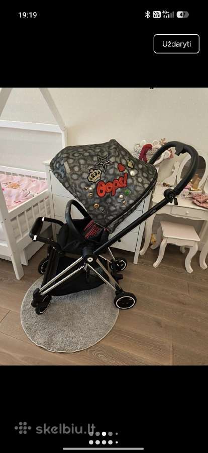 Cybex Platinum Rebelliious Royal vežimėlis - nuotraukos Nr. 3