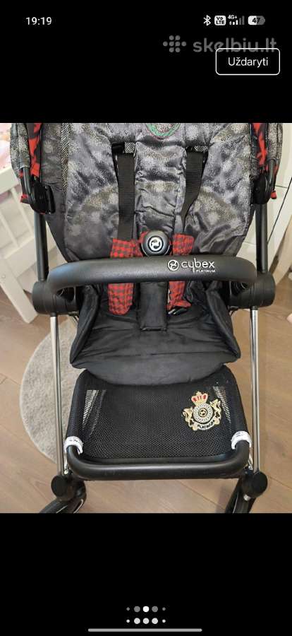Cybex Platinum Rebelliious Royal vežimėlis - nuotraukos Nr. 5