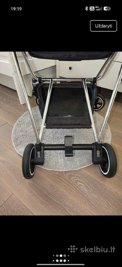 Cybex Platinum Rebelliious Royal vežimėlis - nuotraukos Nr. 7