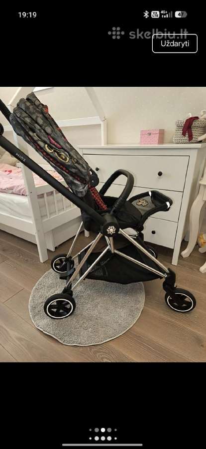 Cybex Platinum Rebelliious Royal vežimėlis - nuotraukos Nr. 8