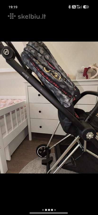 Cybex Platinum Rebelliious Royal vežimėlis - nuotraukos Nr. 9