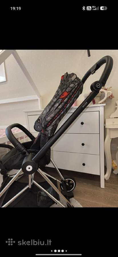 Cybex Platinum Rebelliious Royal vežimėlis - nuotraukos Nr. 11