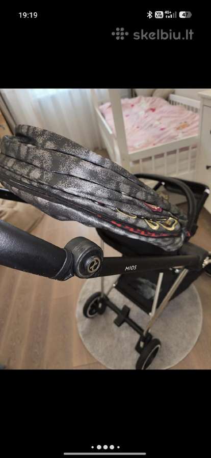 Cybex Platinum Rebelliious Royal vežimėlis - nuotraukos Nr. 15