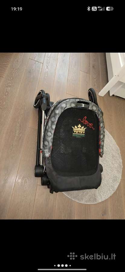 Cybex Platinum Rebelliious Royal vežimėlis - nuotraukos Nr. 16
