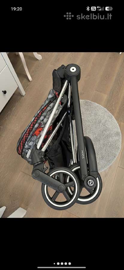 Cybex Platinum Rebelliious Royal vežimėlis - nuotraukos Nr. 17