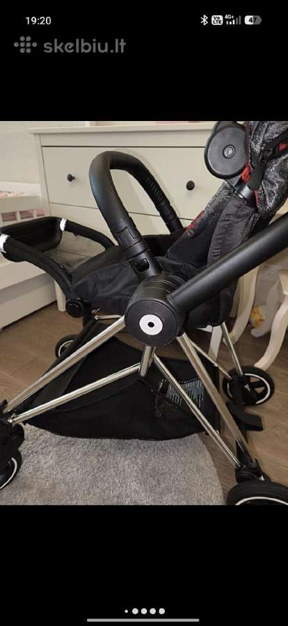Cybex Platinum Rebelliious Royal vežimėlis - nuotraukos Nr. 19