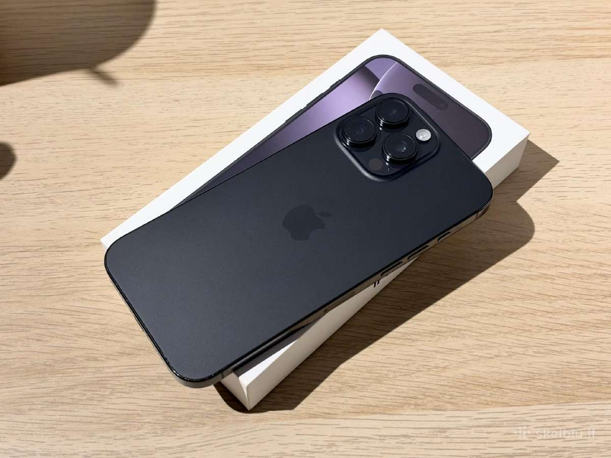 iPhone 16 Pro Max 256gb Black Titanium - nuotraukos Nr. 2